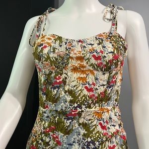 NWT Floral Midi Dress